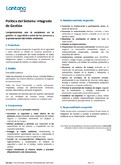 Política del Sistema Integrado de Gestión