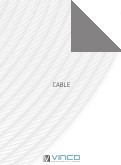 Catálogo de cable VINCO - VIZCAINA DE INDUSTRIA Y COMERCIO, SL