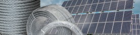 Steel wire ropes for solar field support: Strength and efficiency in ...