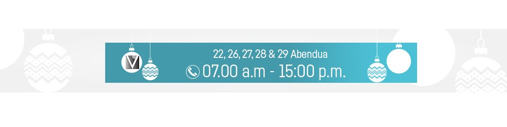 En Navidades continuamos con nuestra atención comercial en oficinas de 7.00-15.00h