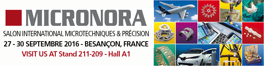 Vinco wird auf der internationalen Messe Micronora 2016 aus stellen