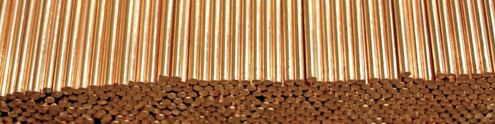 Alambre no férrico: cobre, aluminio, latón y bronce en formatos industriales